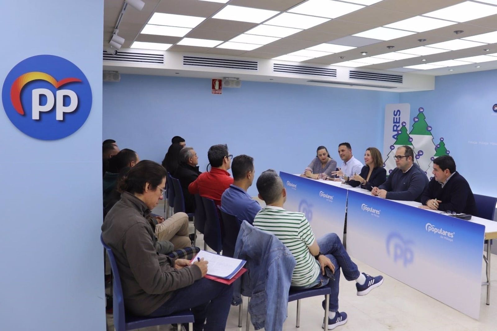 Reunión del primer Foro de Migración del PP de Málaga.