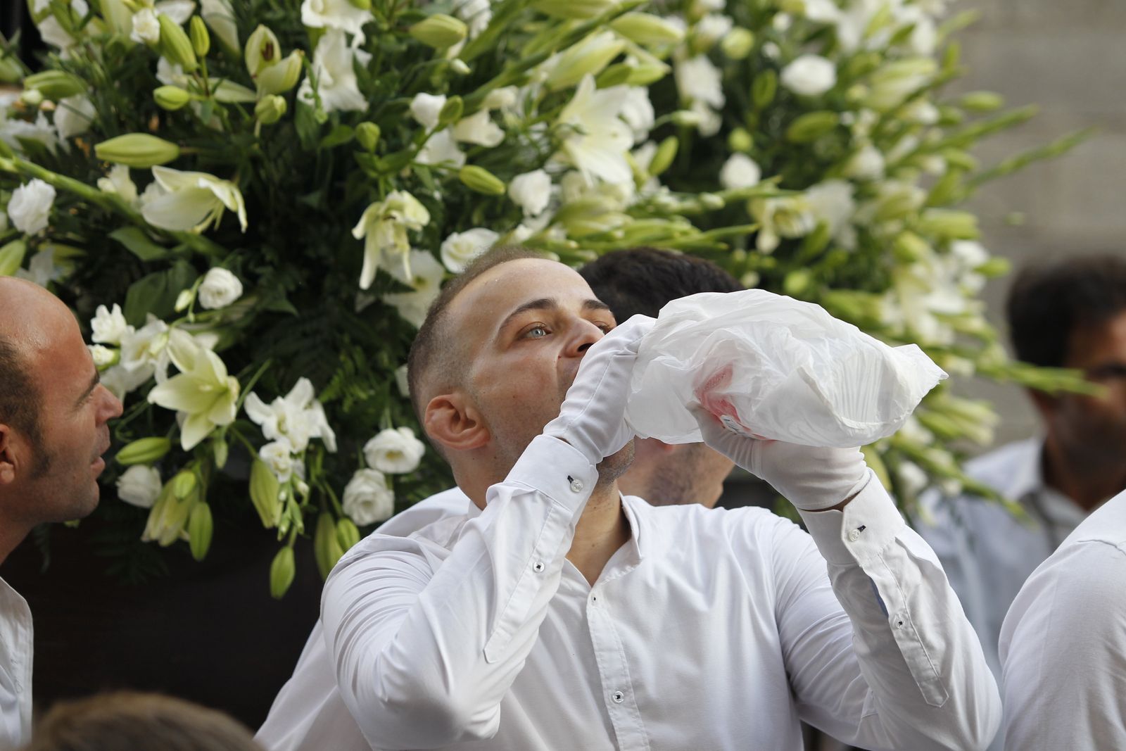Procesión de la Virgen del Mar en Adra
