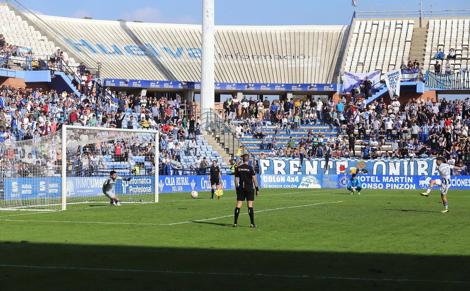 Las mejores imágenes del Recreativo de Huelva-Burgos, partido de eliminatoria de la Copa del Rey