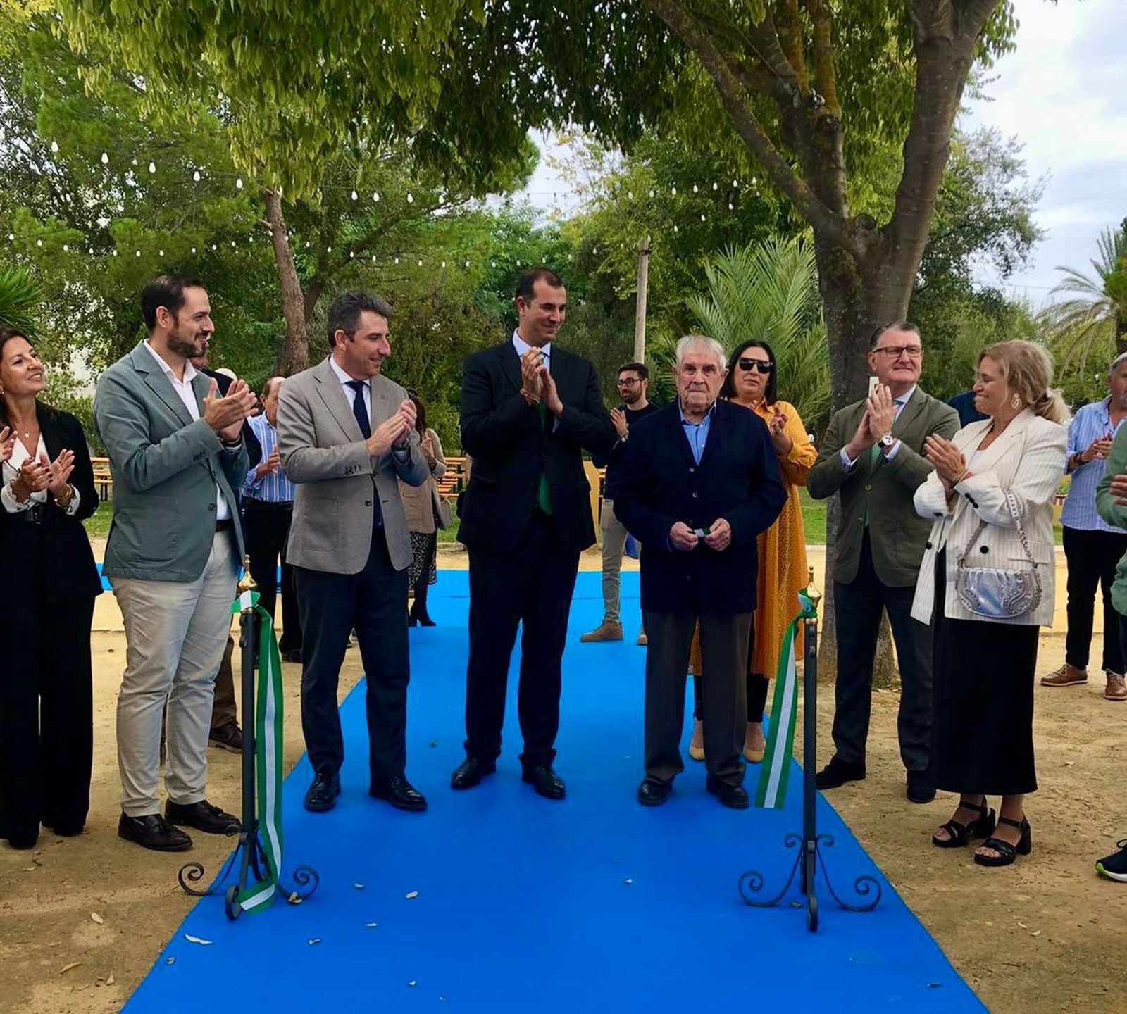 Inauguración de la Feria de Otoño en Trigueros.