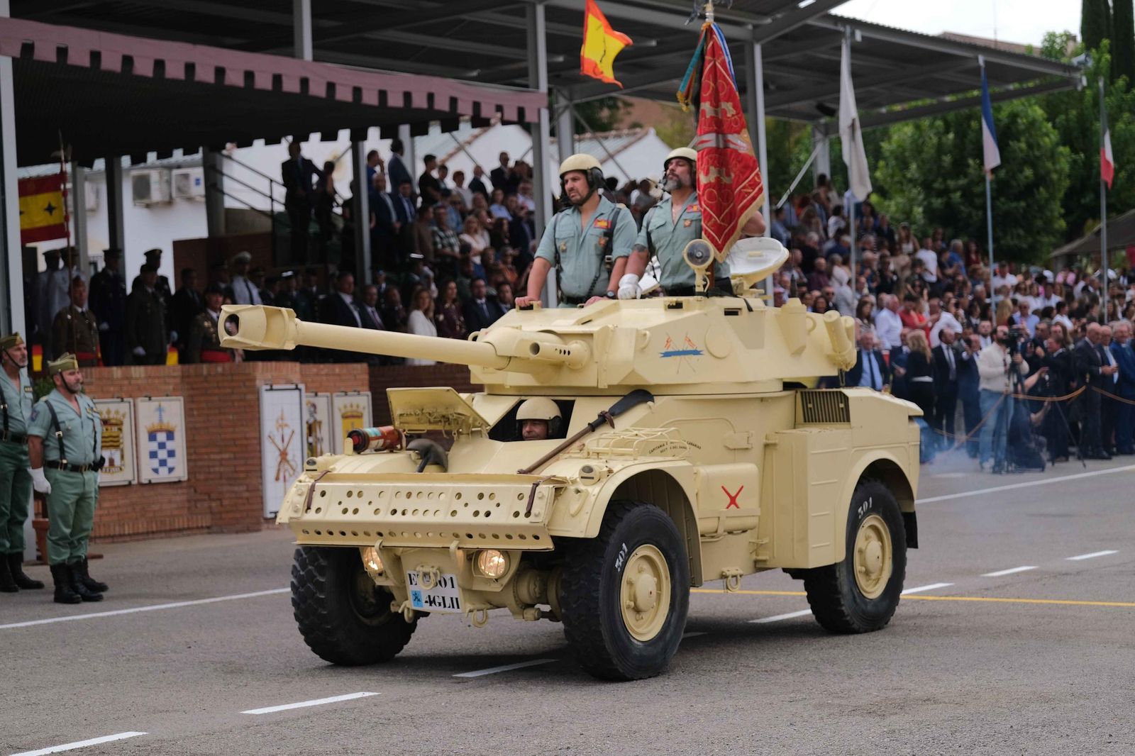 La celebración del 104 aniversario de La Legión en imágenes