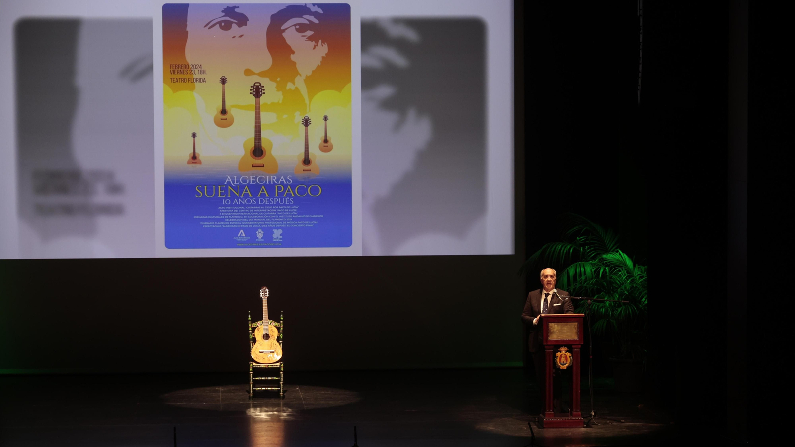 Las fotos del acto homenaje a Paco de Lucía  "Guitarras al cielo"