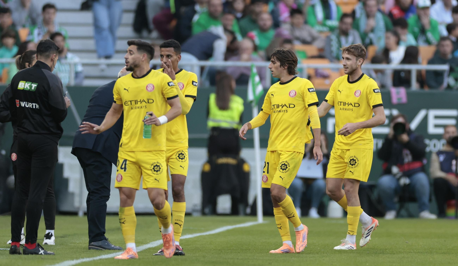 Las fotos del Betis - Girona
