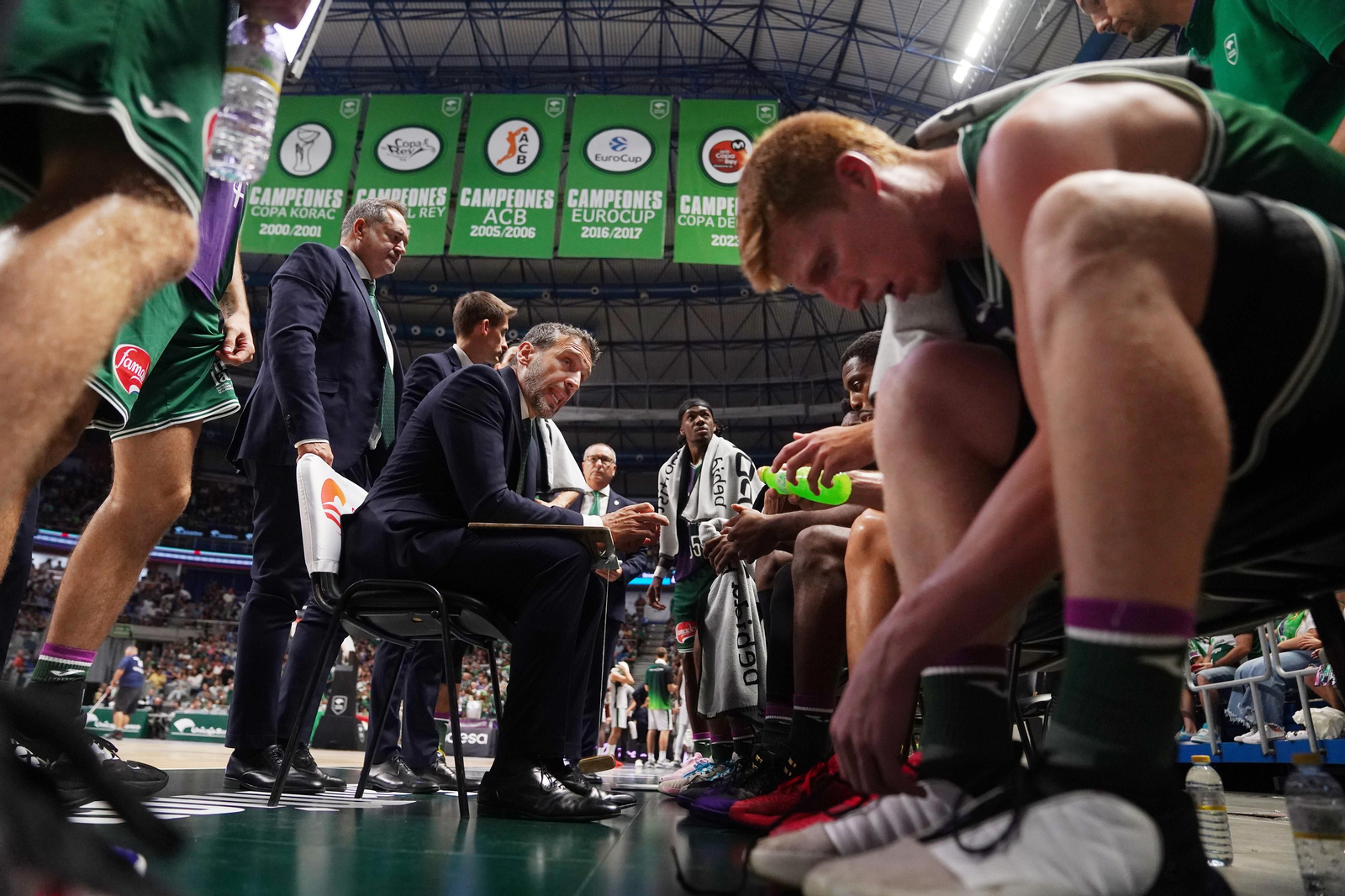 El Unicaja-Joventut, en fotos