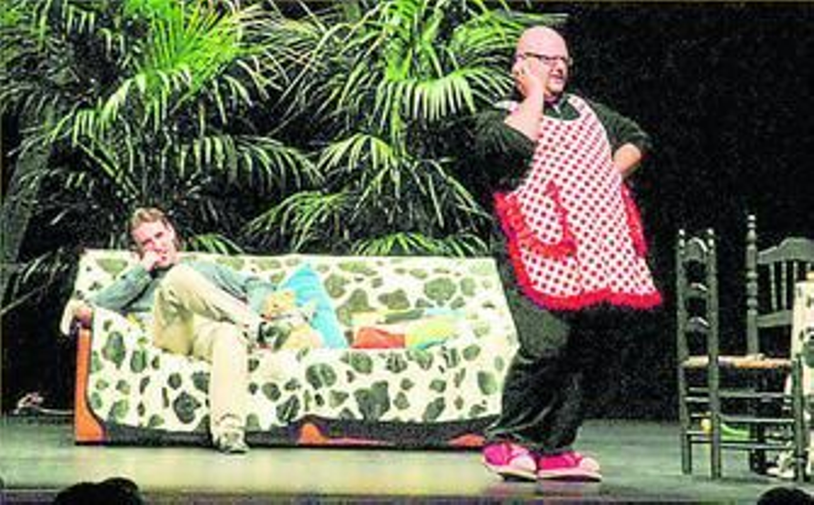 La simpática obra 'Dos hombres solos, sin punto com ni na' subirá al escenario de Lucena el día 25 de marzo.