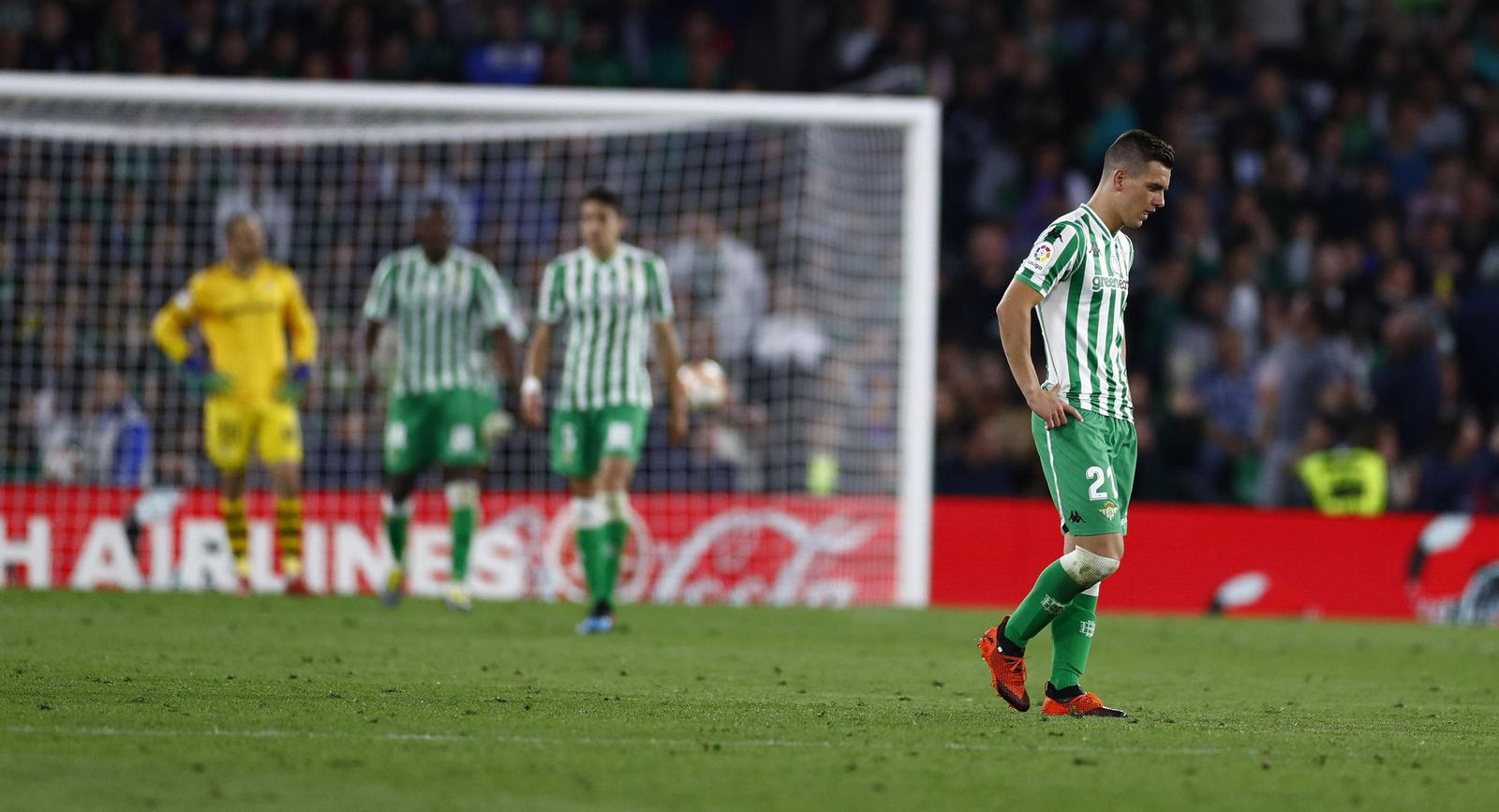 El Betis-Barcelona, en imágenes