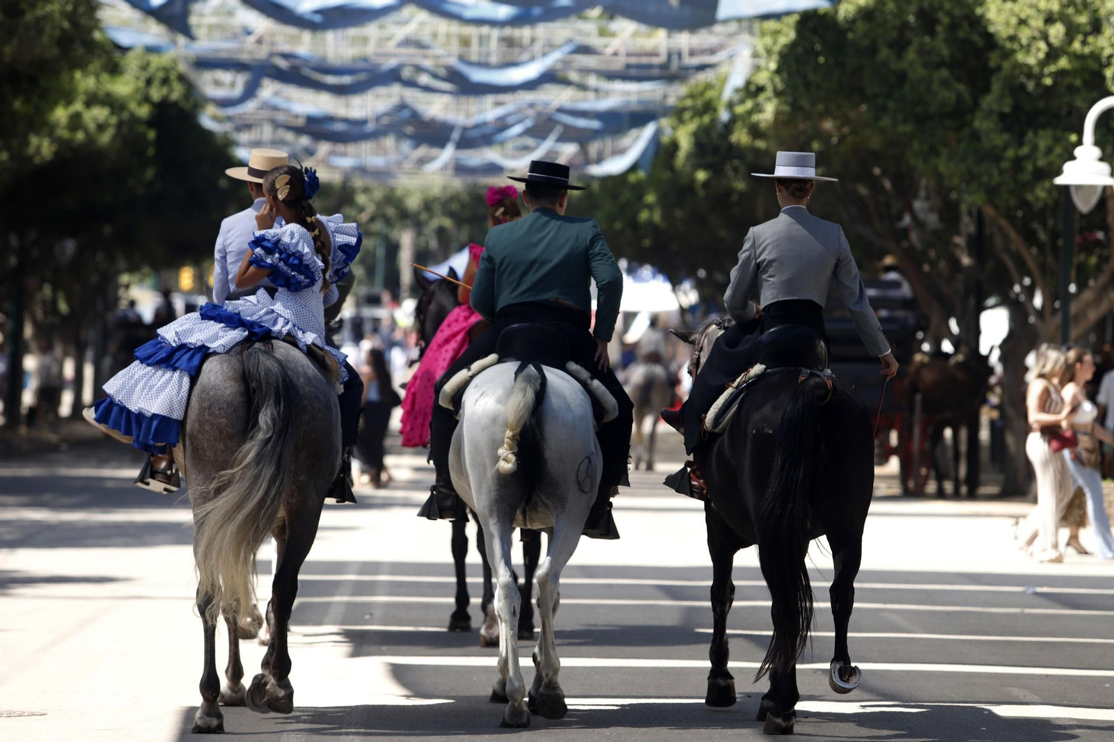 Imagen del Real de la Feria de Málaga