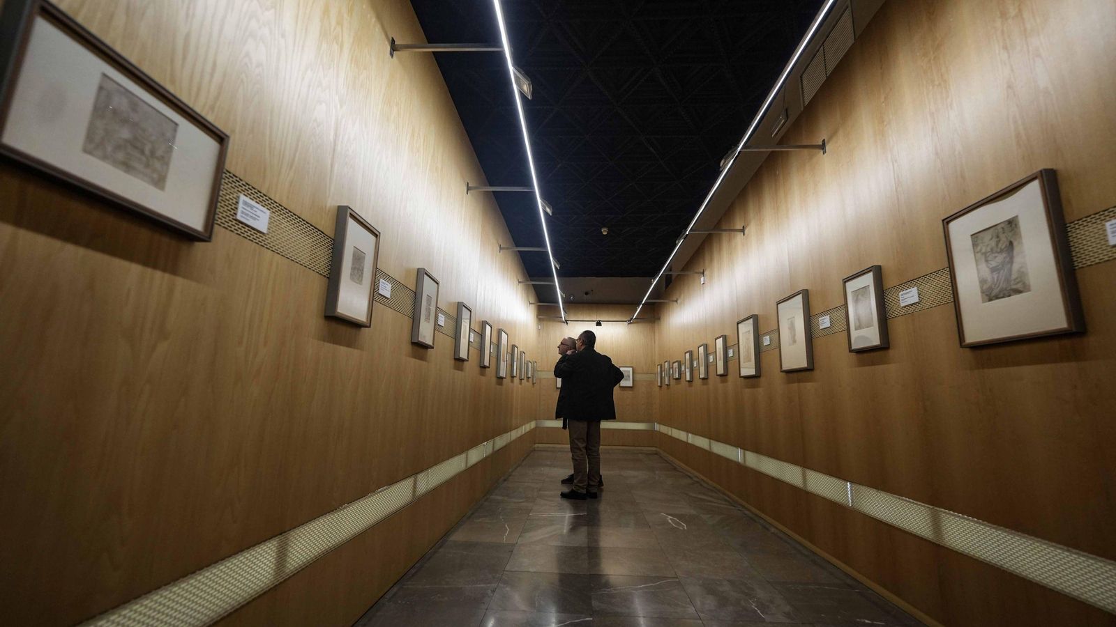 La exposición de dibujos, en el Museo de Bellas Artes de Córdoba. La exposición de dibujos, en el Museo de Bellas Artes de Córdoba.