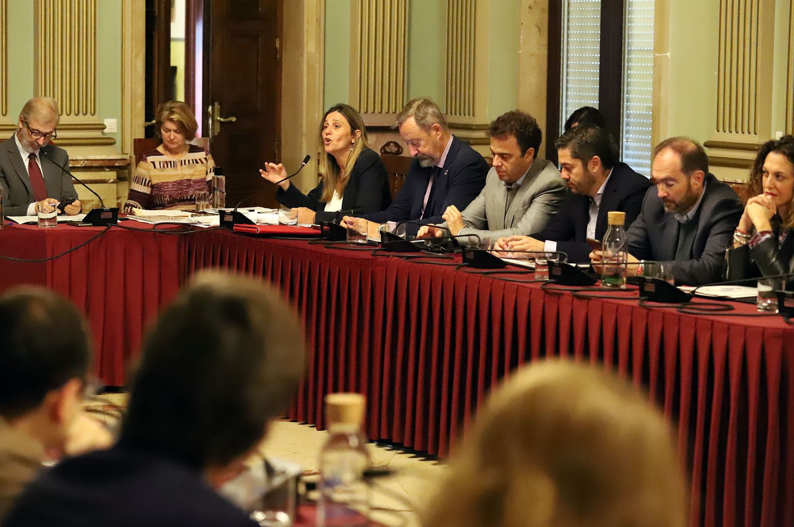 Imágenes del pleno celebrado en el Ayuntamiento de Huelva