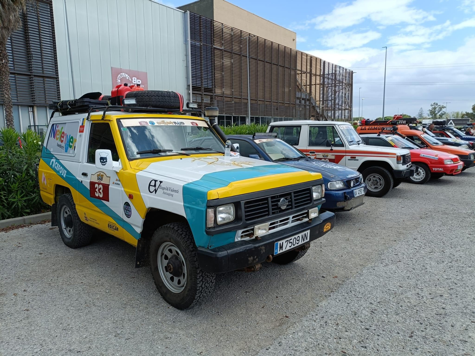 Palmones acoge la salida del Chatarras Raid 2025 rumbo a Marruecos