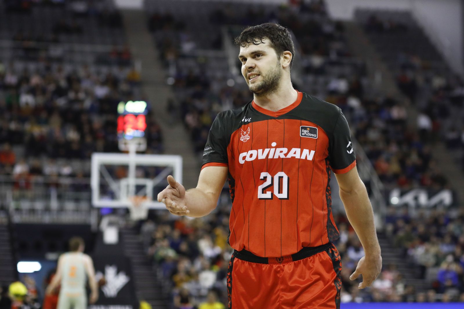 Todorovic, en el partido ante el Baskonia