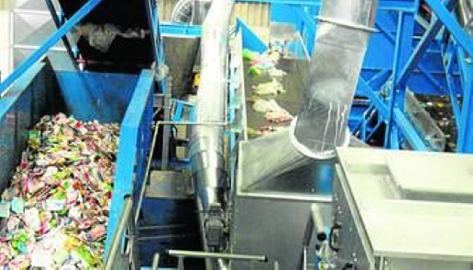 Instalaciones de Epremasa del complejo ambiental de Montalbán, en la Campiña Sur.