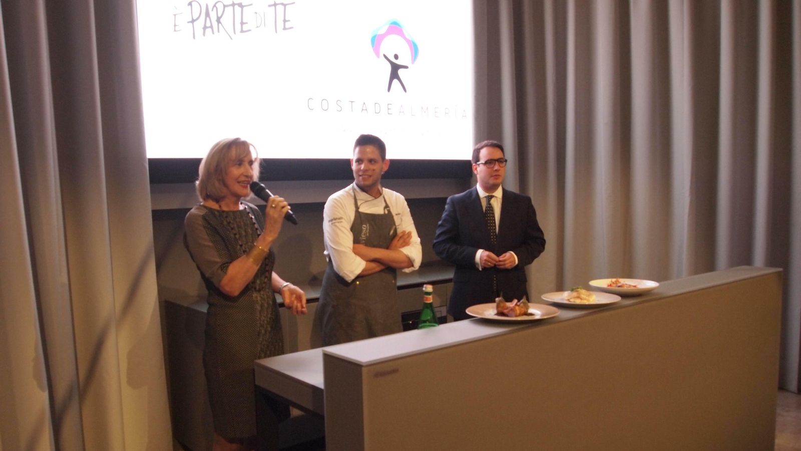 Acción promocional del destino Costa de Almería en Milán