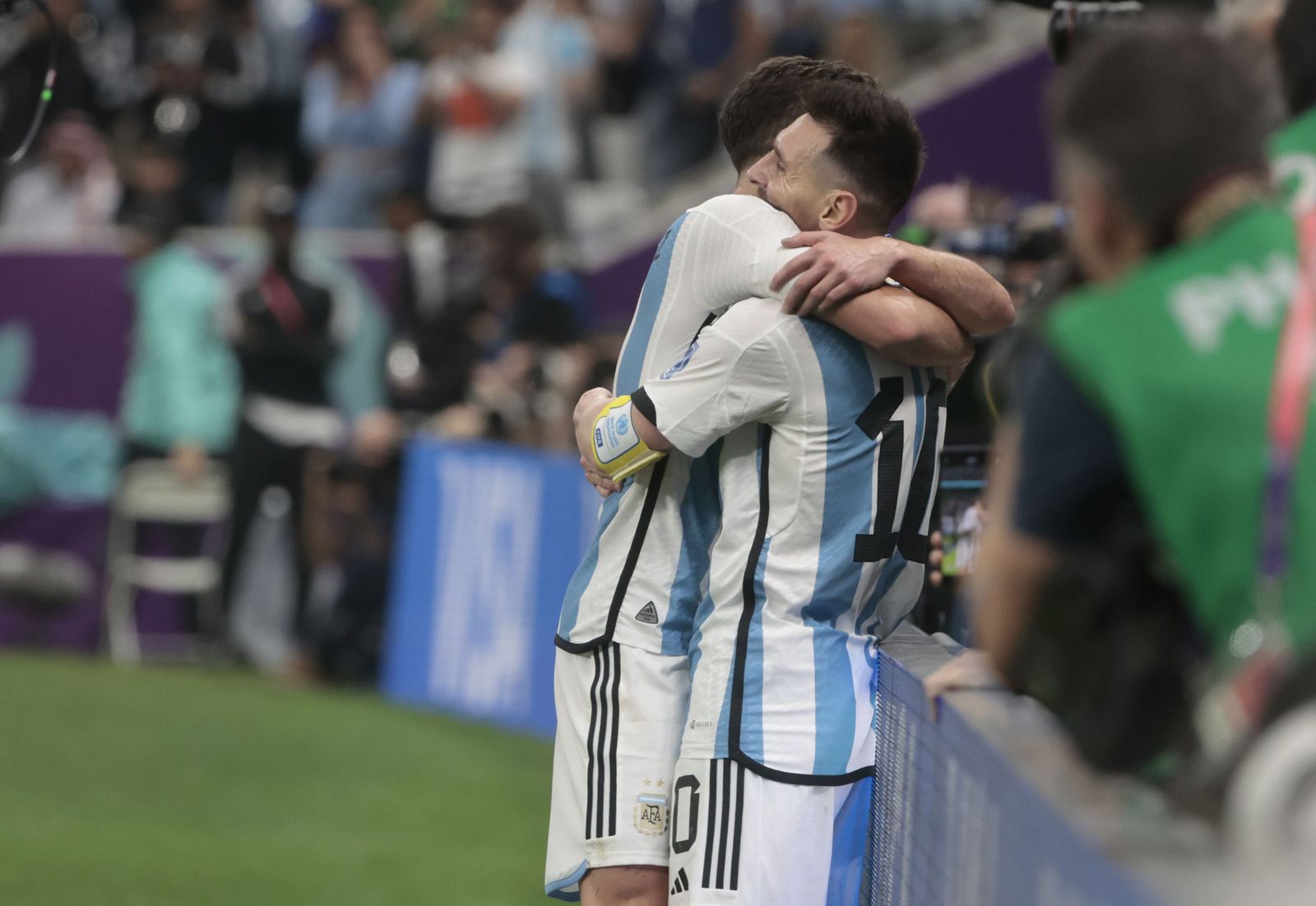 Las fotos de Messi contra Croacia