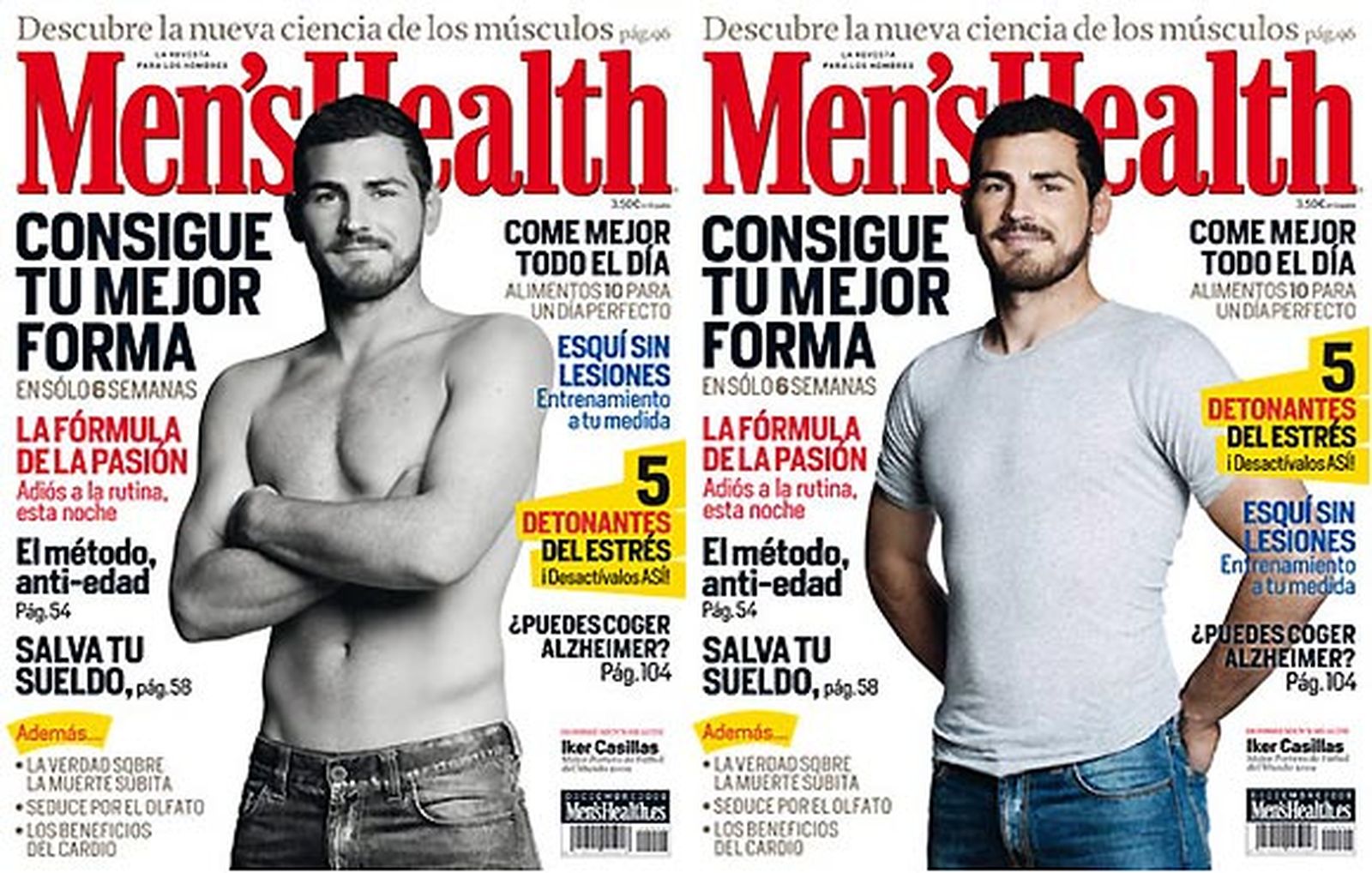 Casillas, ¿con o sin camiseta?