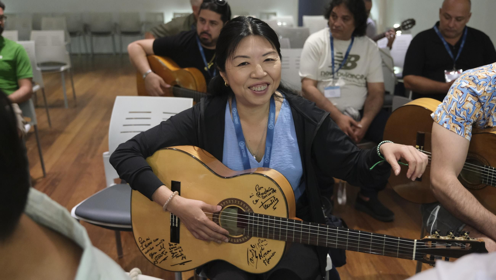Curso de Guitarra Flamenca de Tomatito dentro de los Cursos de Verano de la UAL, en imágenes