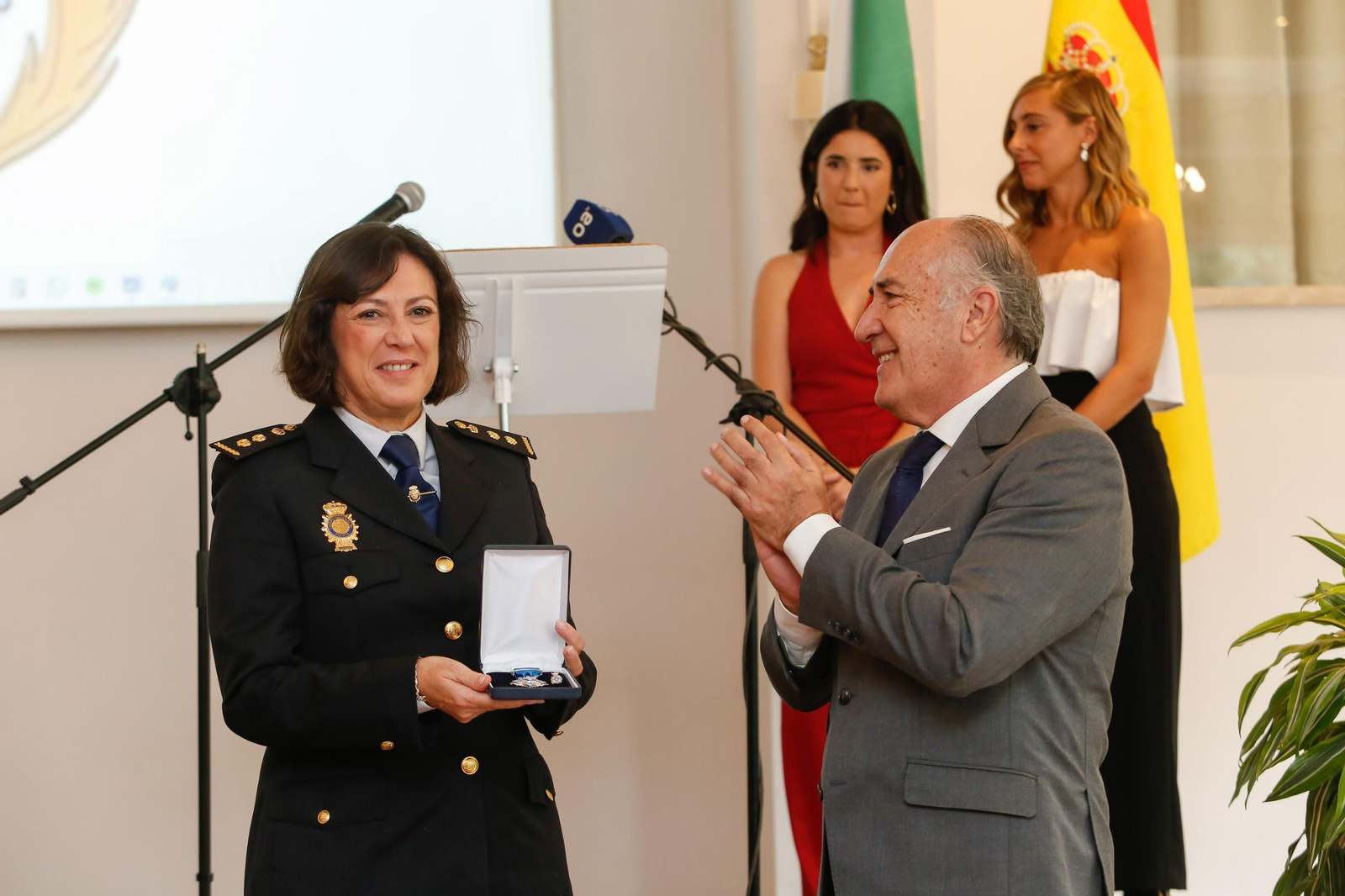 Fotos de la celebración del día de la Merced en Algeciras, patrona de Instituciones Penitenciarias