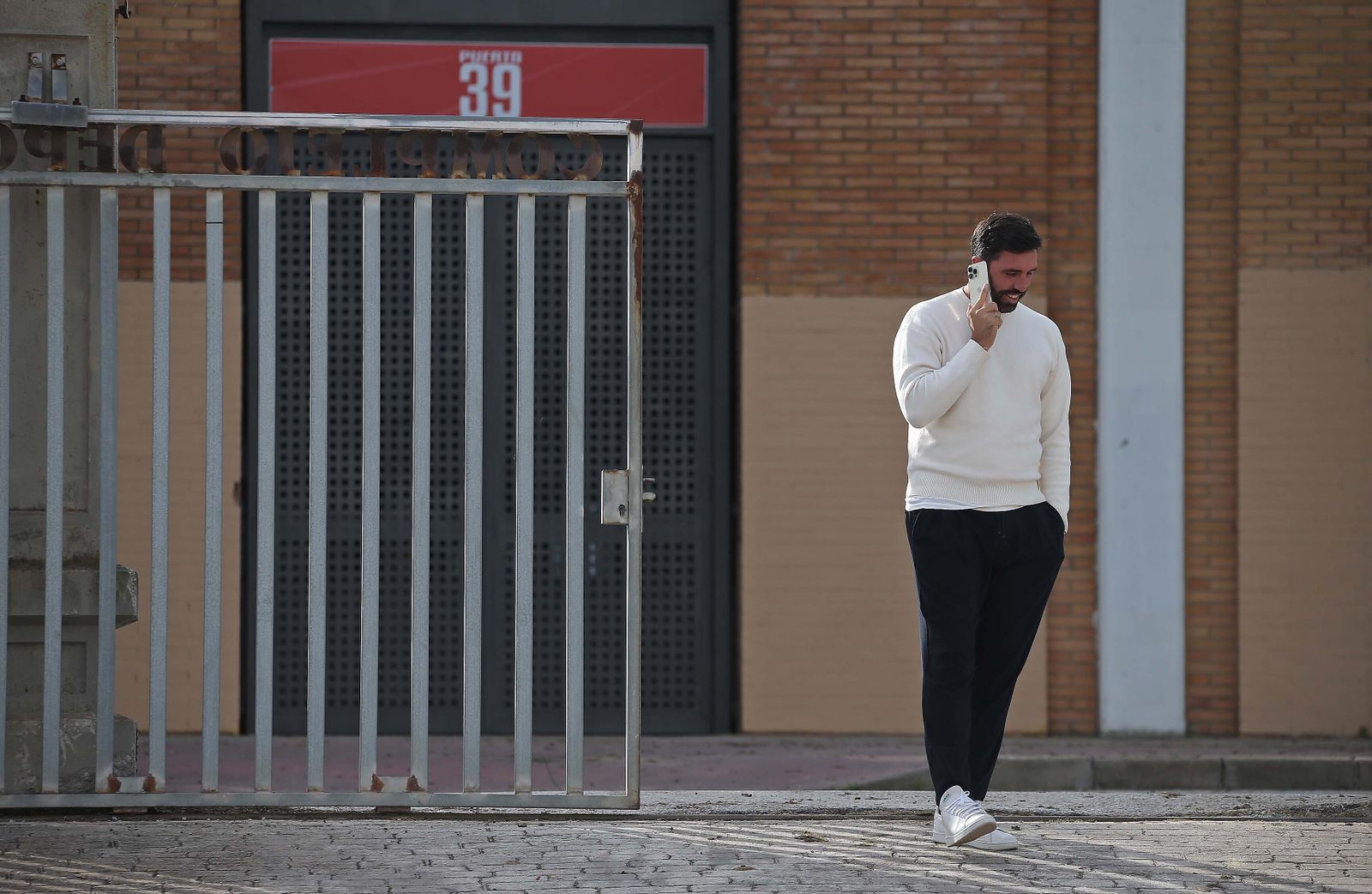 Jordi Figueras, en los anexos del Nuevo Mirador.