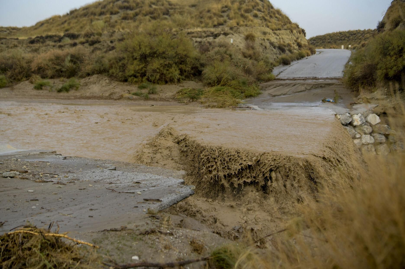 Tormenta en la provincia de Granada