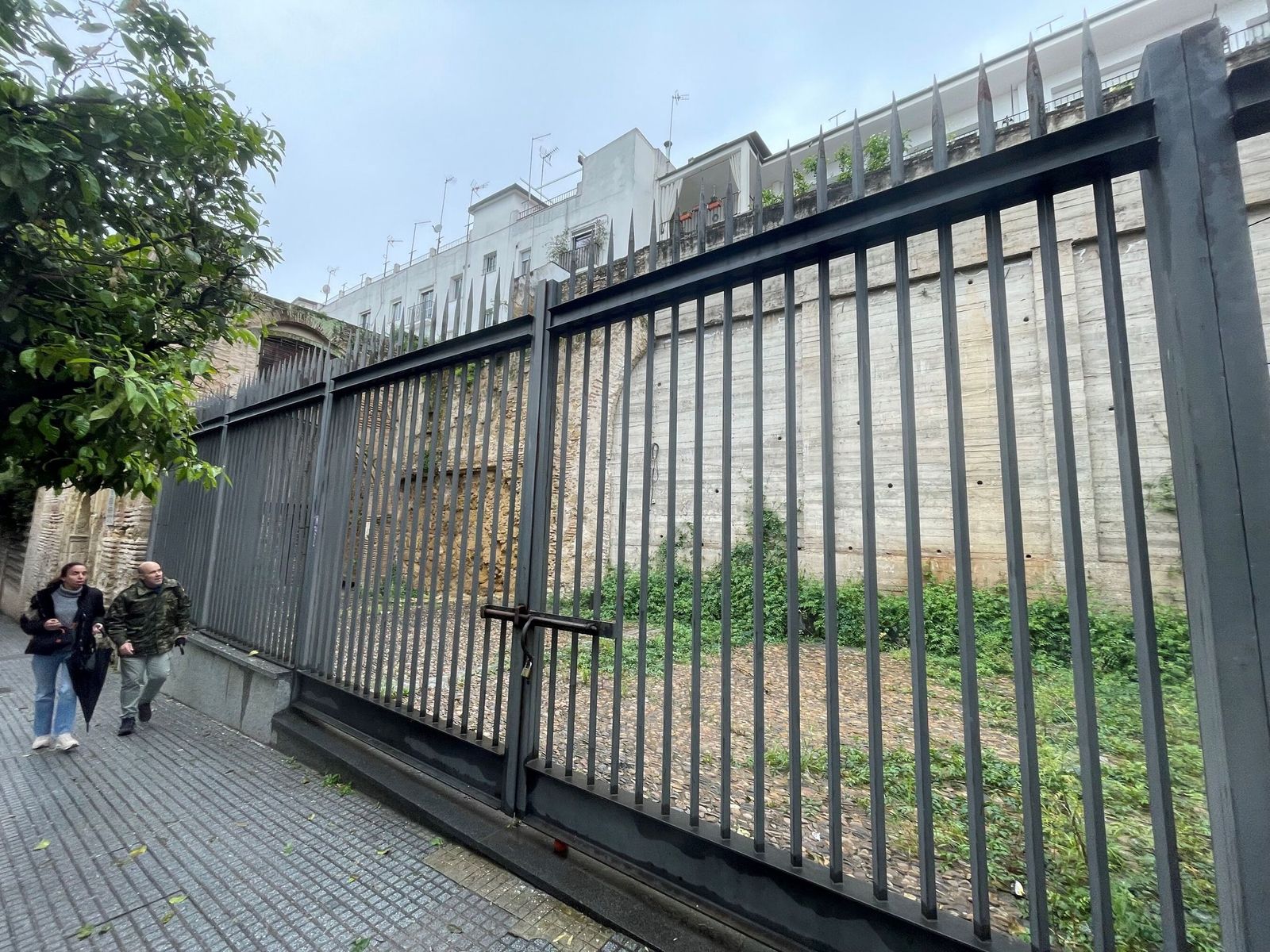 La Ermita de la Aurora de Córdoba, cerrada.