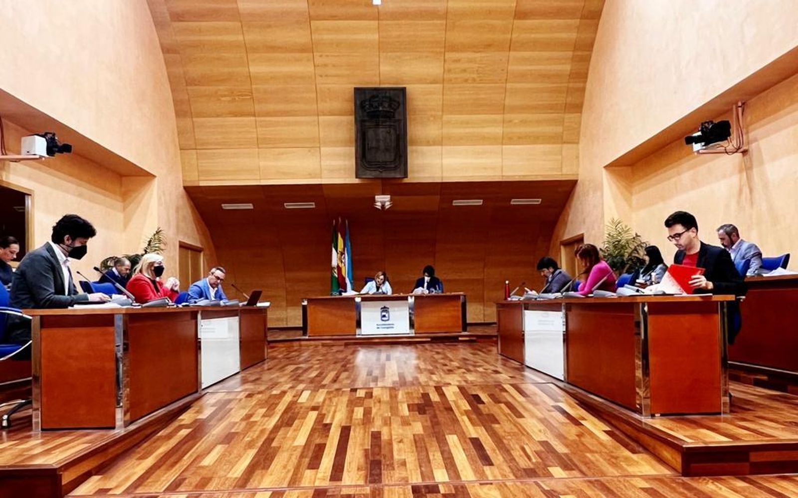 La alcaldesa, Ana Mula, ha presidido el Pleno de la Corporación.