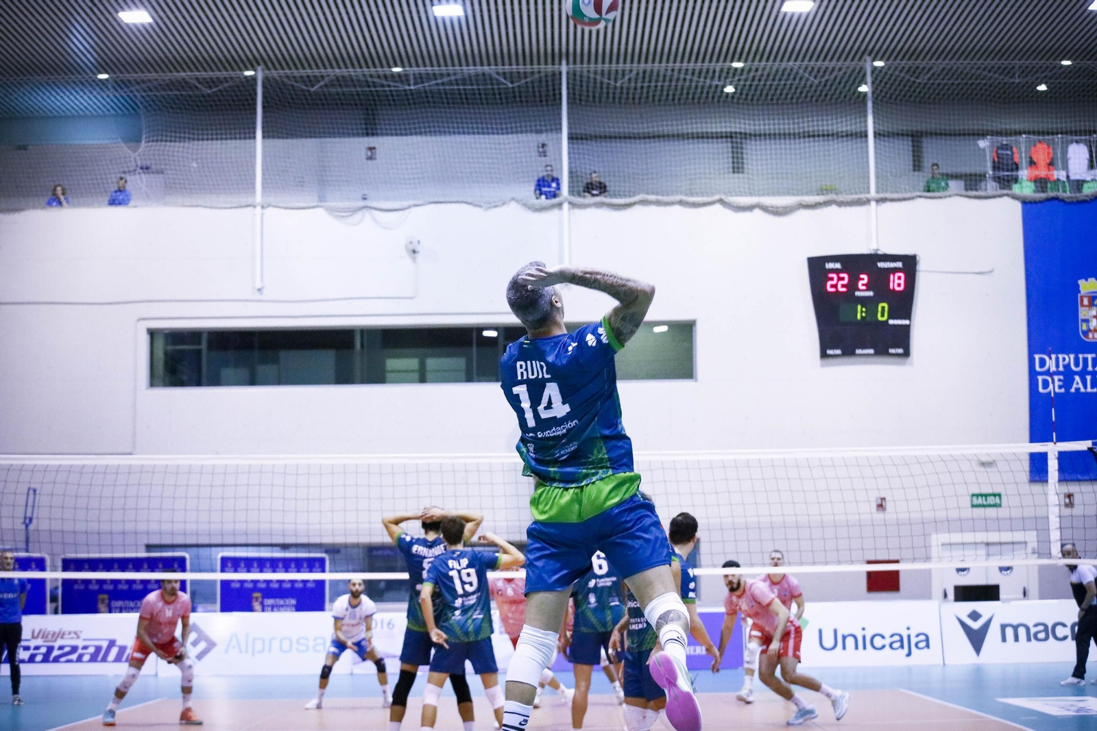 Unicaja Costa de Almería-Arenal Emeve de la Superliga, en imágenes