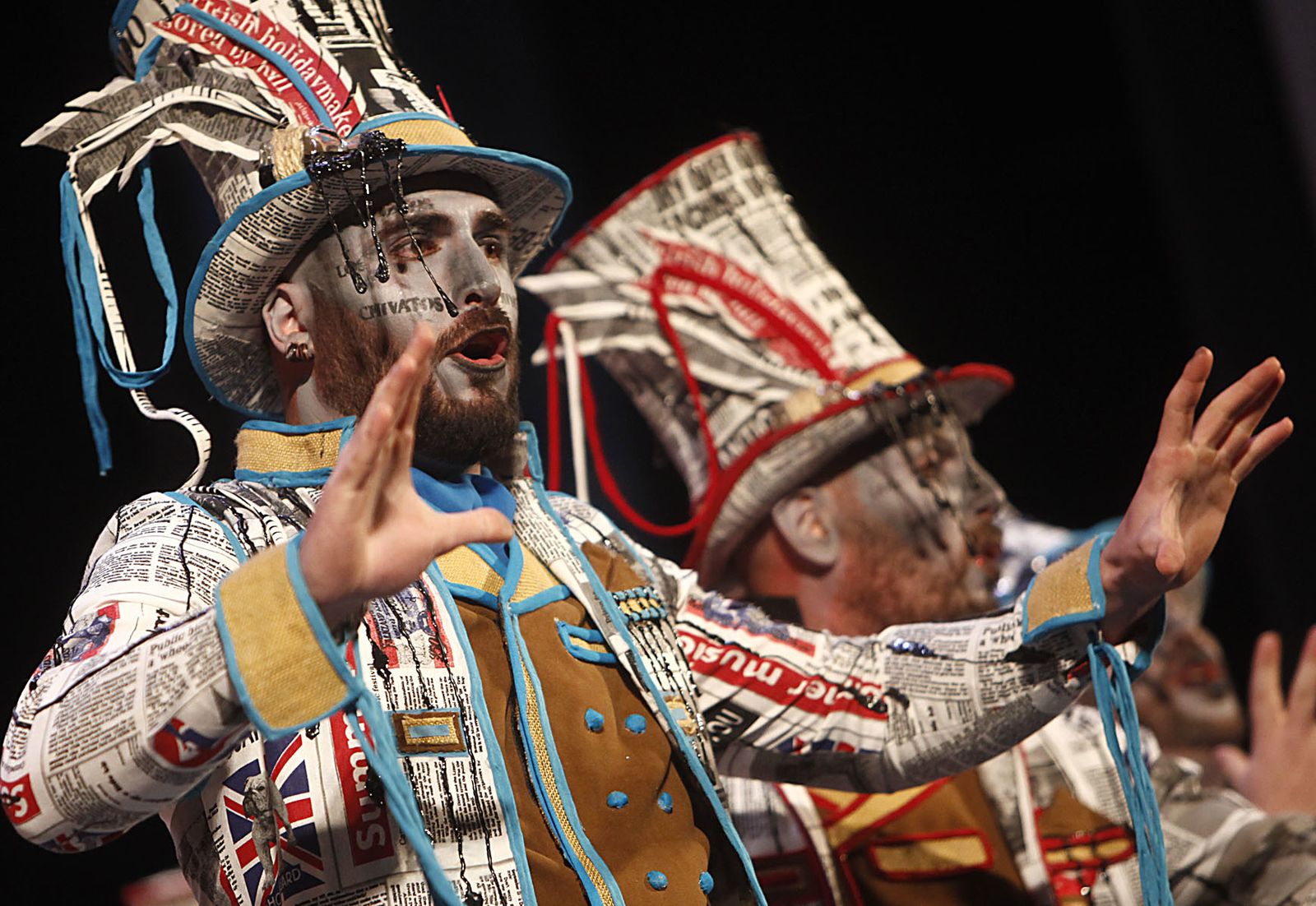 Las imágenes de la decimoctava función de clasificatorias