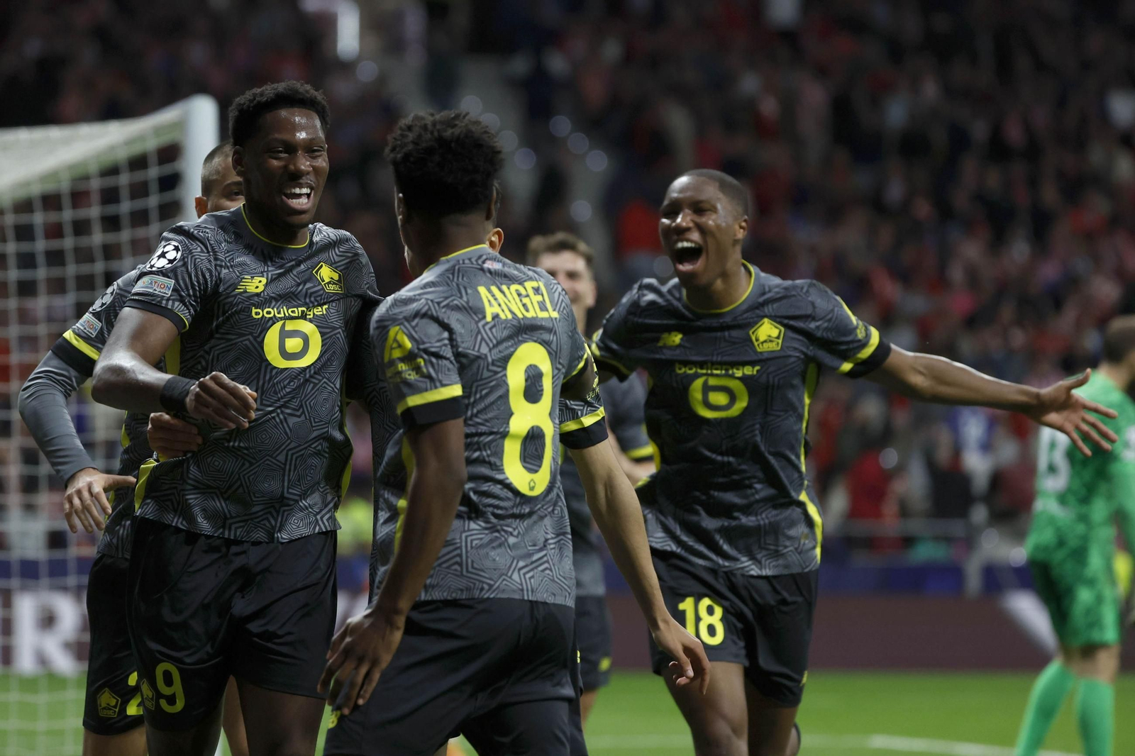 Las mejores imágenes del Atlético de Madrid en su duelo contra el Lille