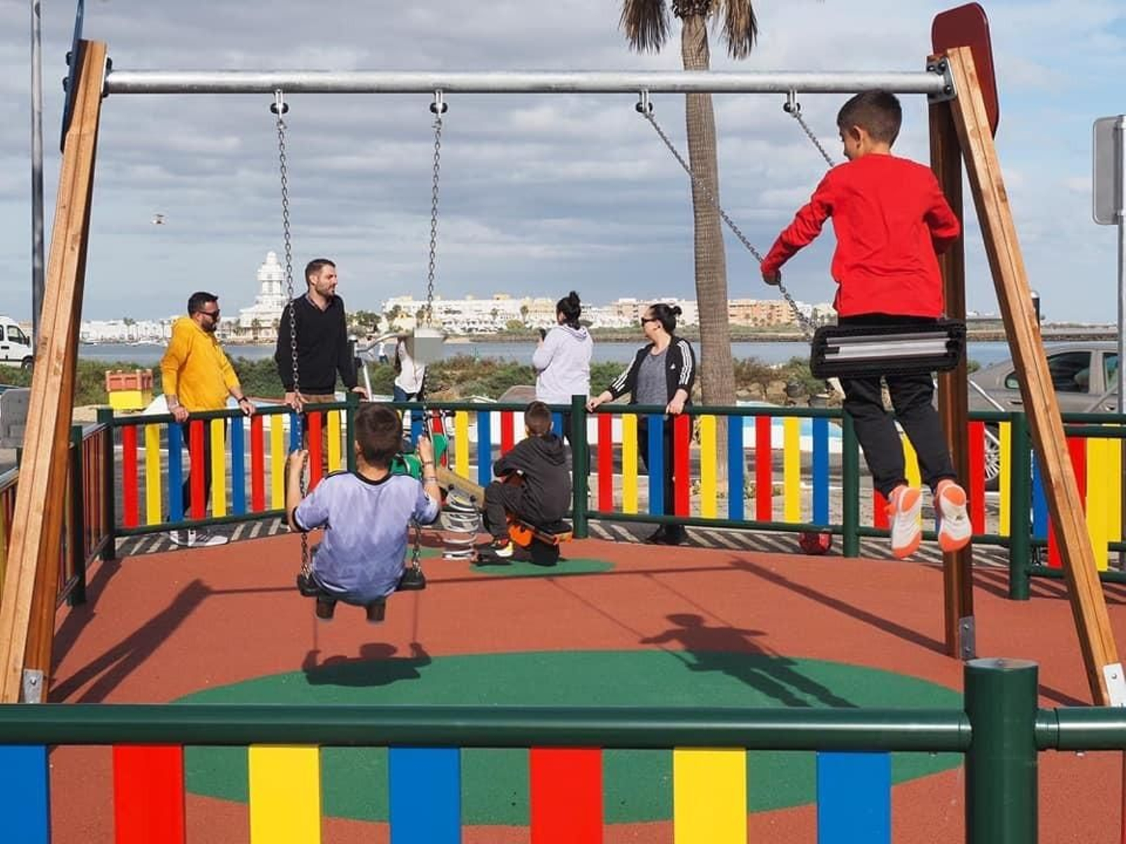 El nuevo parque de Punta del Moral.