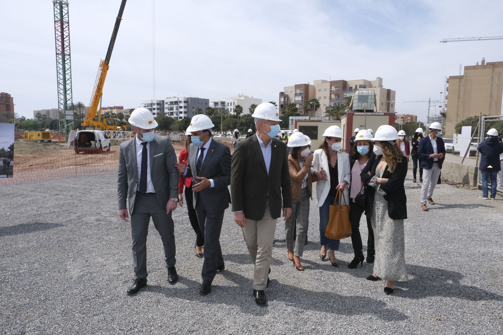 Fotogalería colocación primera piedra Conservatorio Profesional de Danza 'Kina Jiménez' de Almería