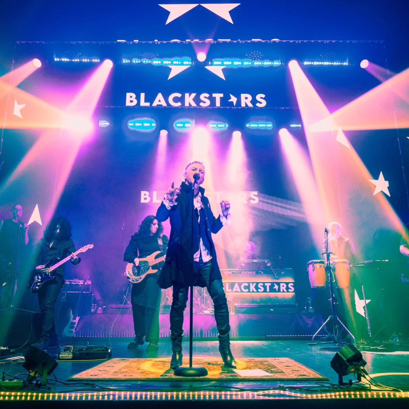 La banda gallega Blackstars.