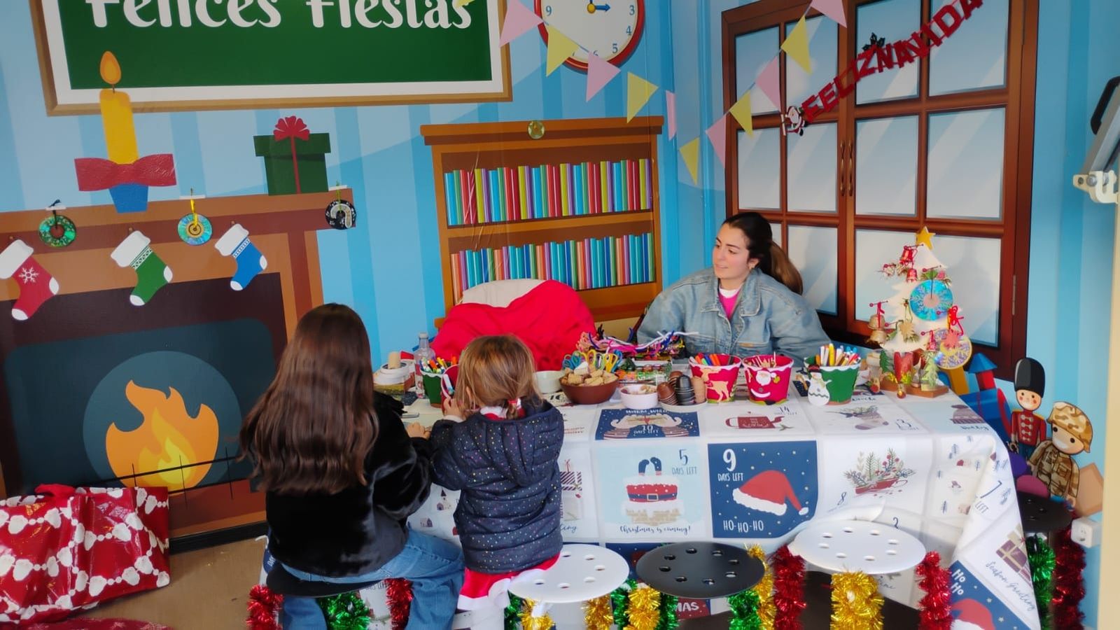 Imagen de uno de los talleres de reciclaje