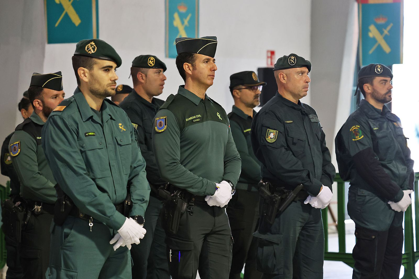 Imágenes de la jura del cargo de Julio Serrano Checa como Jefe de la Comandancia de la Guardia Civil de Huelva