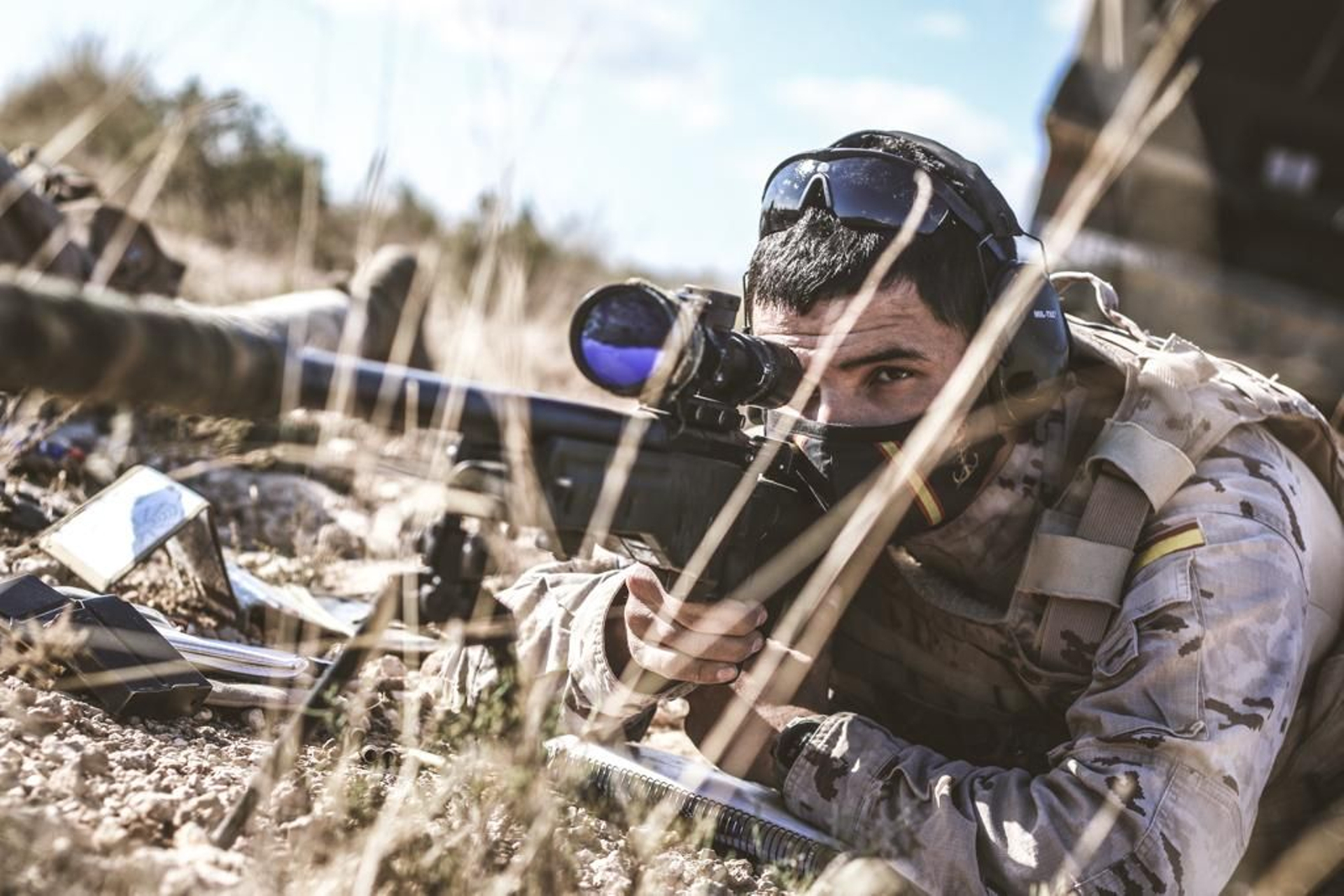 Imágenes de las maniobras del Tercio de Armada de Infantería de Marina en Almería