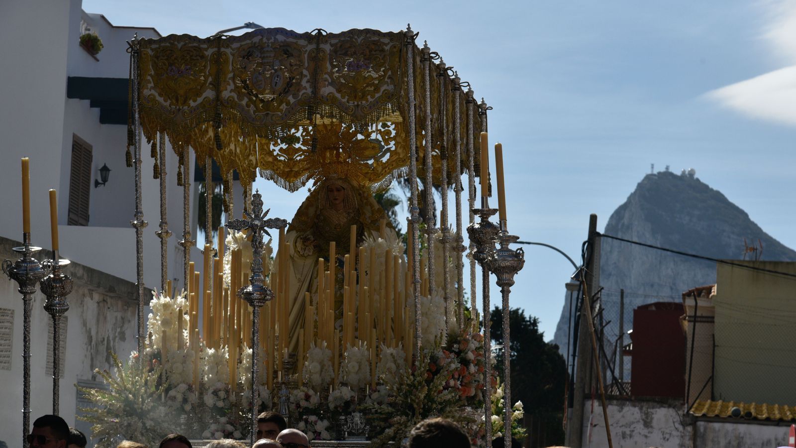 Procesión de la Virgen de La Salud en La Li´nea