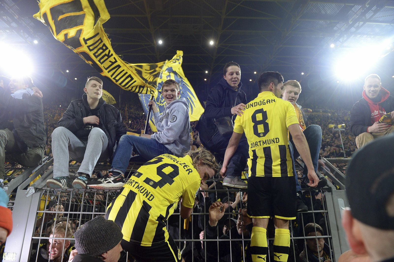 Las fotos del Borussia Dortmund-Málaga CF.