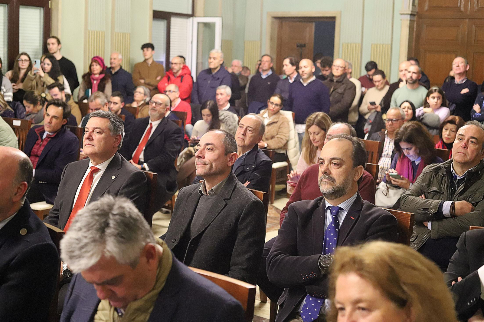 Imágenes del cartel de la Semana Santa 2023 de Huelva en su presentación