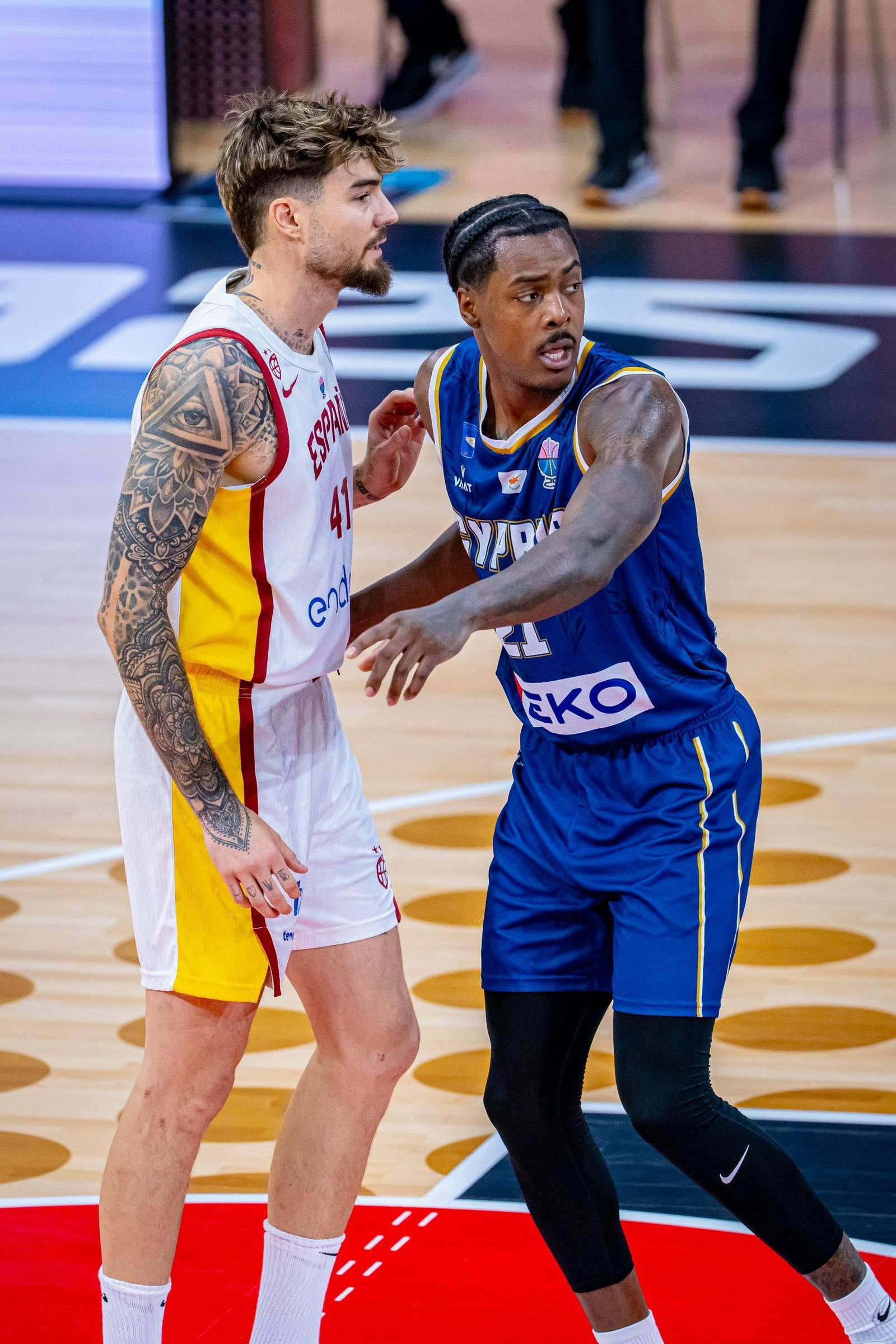 Las fotos del Chipre - España de baloncesto