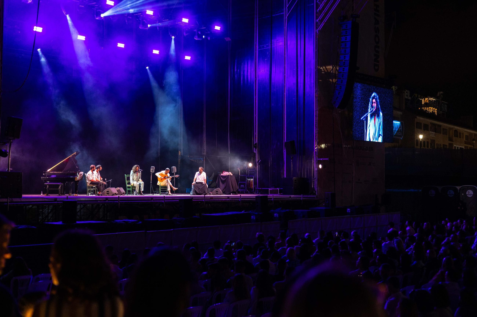 Las imágenes del concierto de Israel Fernández, la apuesta flamenca del festival Bahía Sound