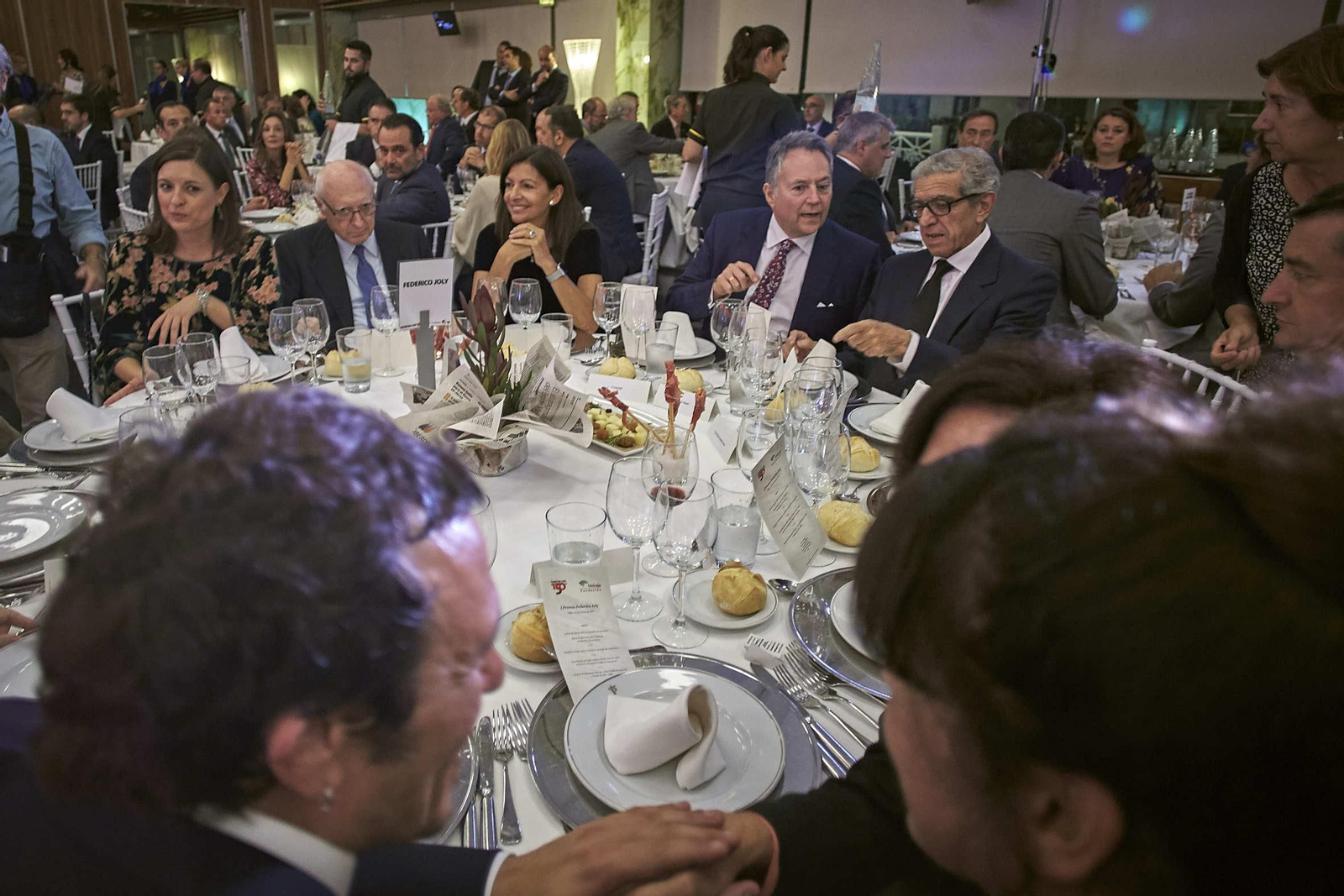 Las imágenes de la entrega del I Premio Federico Joly a Anne Hidalgo