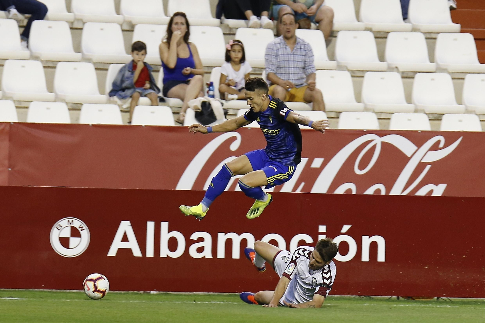 Las imágenes del Albacete-Cádiz