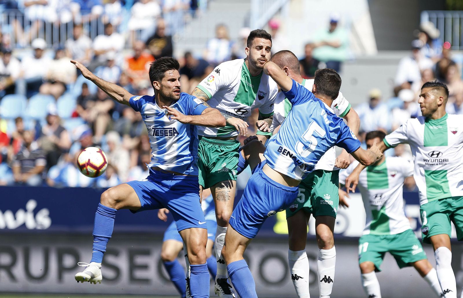 Las fotos del Málaga CF-Extremadura