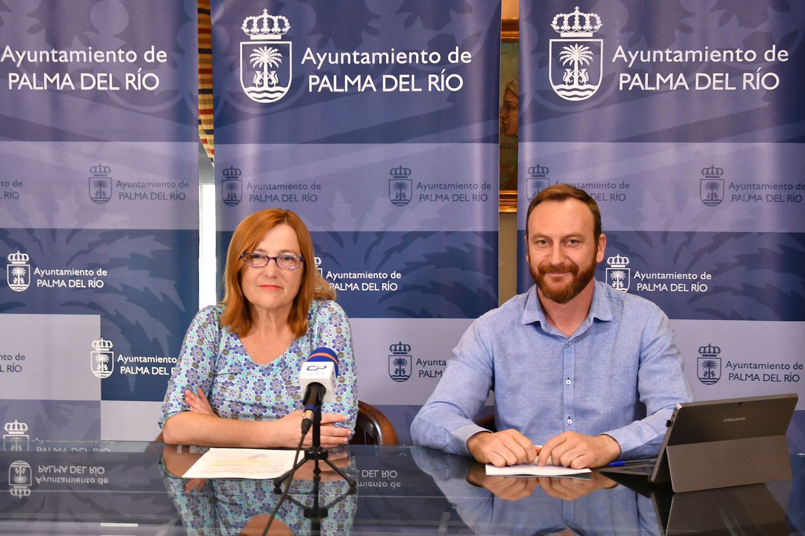 Esperanza Caro de la Barrera y Francisco Corral.