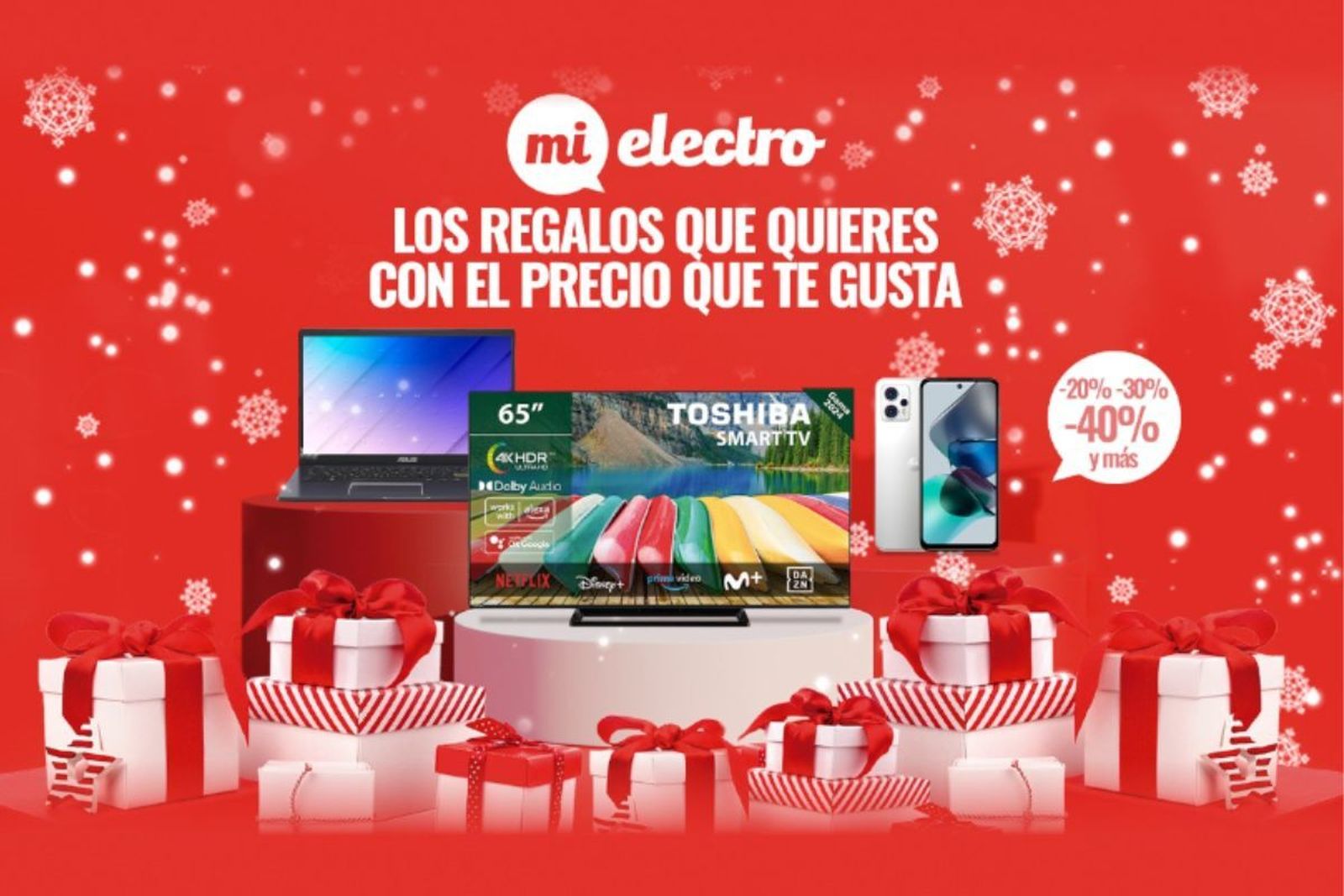 Haz tus compras navideñas en Mi Electro: los mejores electrodomésticos y tecnología a precios irresistibles