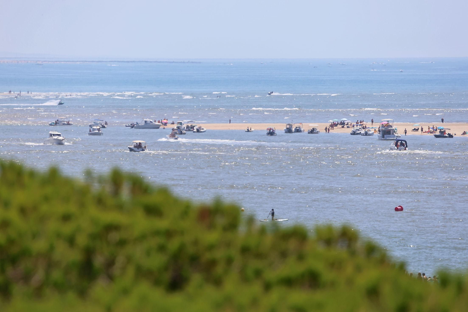 Las espectaculares vistas de la Flecha del Rompido desde el mirador de Nuevo Portil