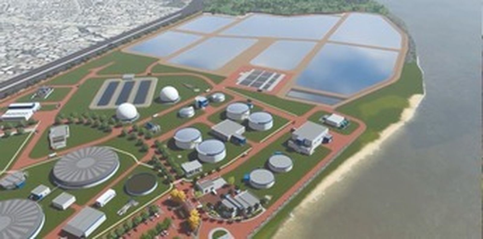 Proyecto de depuradora de Acciona en Ecuador.