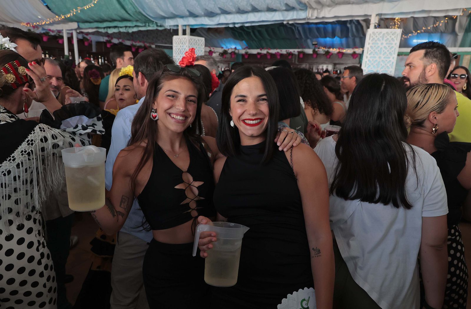 Fotos del Domingo por Sevillanas en la Feria Real de Algeciras 2024