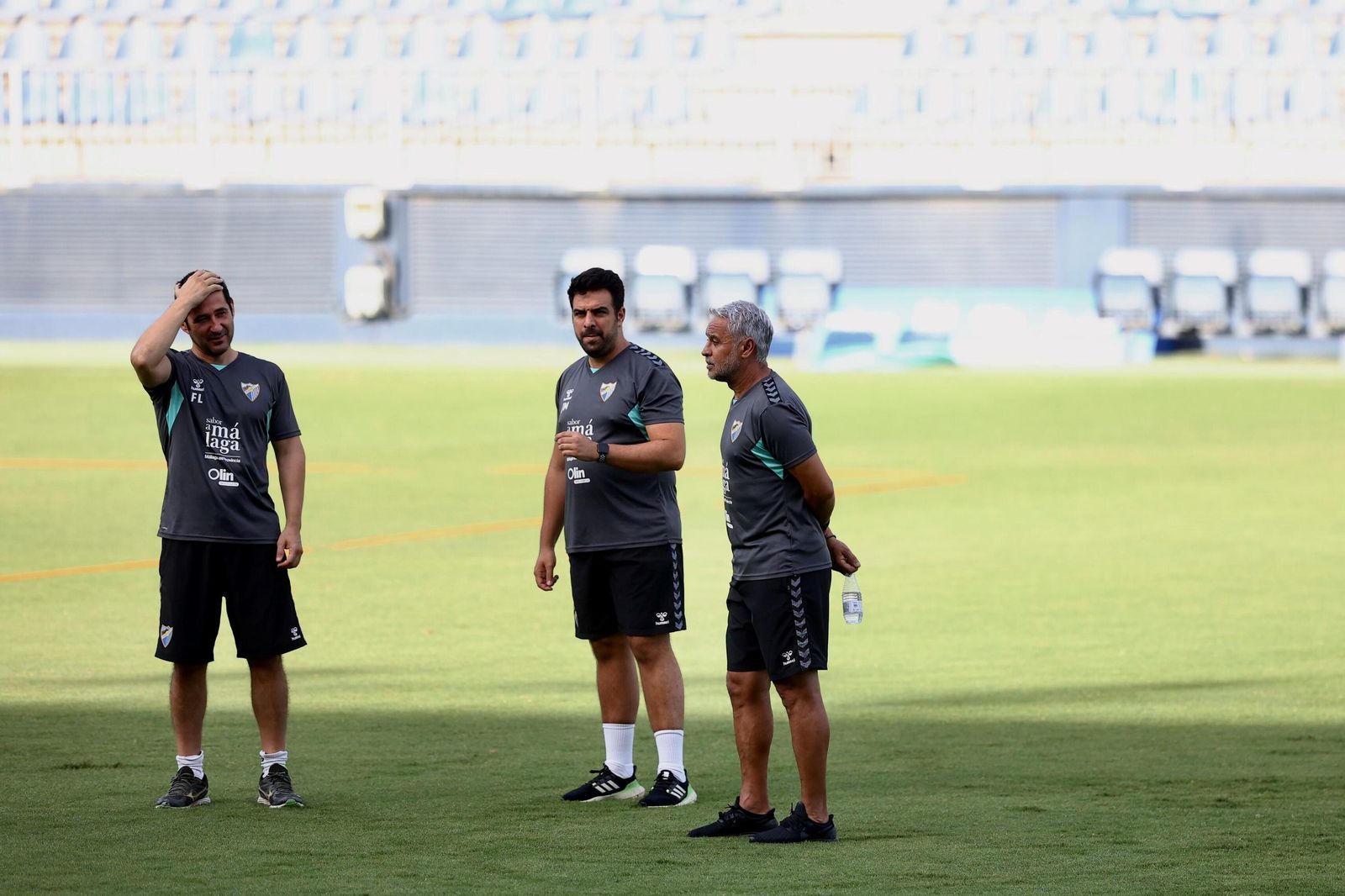 El paso de Sergio Pellicer por el Málaga CF, en fotos