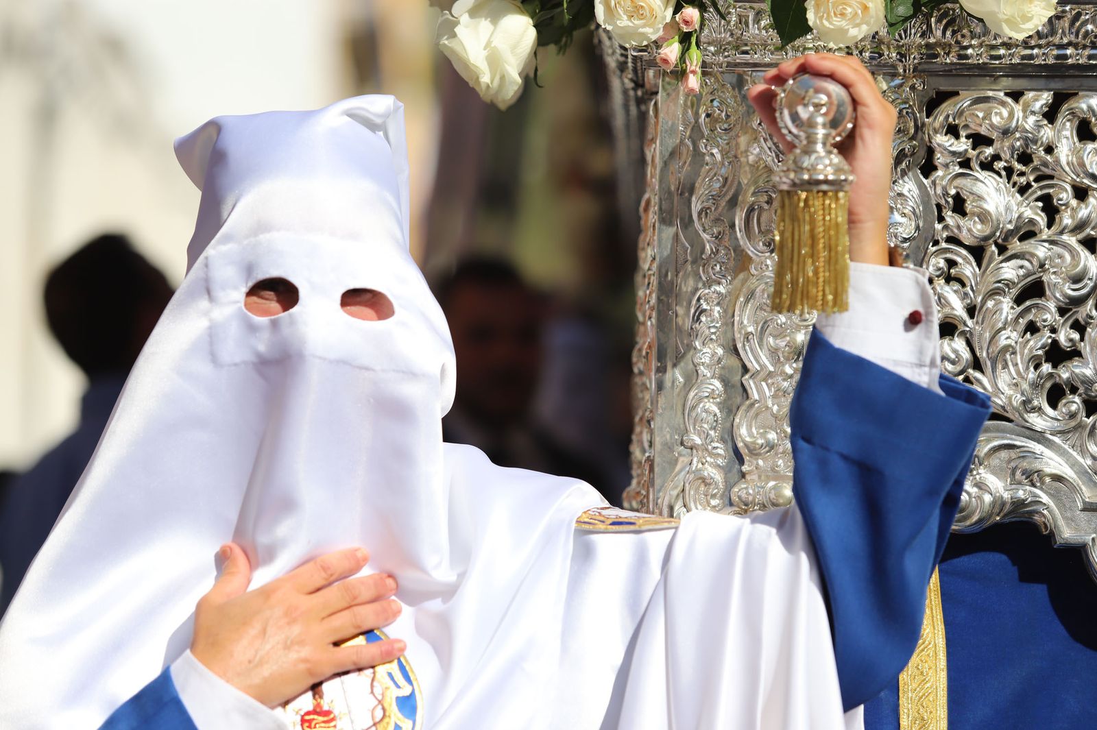 Imágenes de la procesión de la hermandad de la Lanzada de Huelva