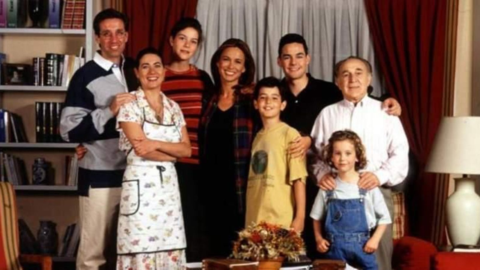 Emitida en Telecinco, era una de las series que más familias reunía frente al televisor.